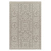 Abram Global Bazaar Grey Tribal Patterned Indoor Outdoor Rug - 4'1"x6'