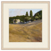 Maddie French Country Brown Landscape Beige Frame Painting