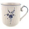 Old Luxembourg French Country White Porcelain Mug