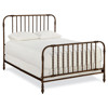 Sylvie French Country Bronze Metal Classic Bed - Queen