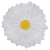 Maria Flor French White Stoneware Fruit Plates - Set of 4
