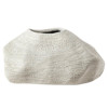Palecek Jaden Coastal Beach White Wash Hand Woven Rope Decorative Vase - Small