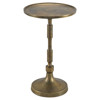 Haziq Global Bazaar Antique Brass Side Table