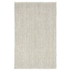 Cole Modern Classic White Solid Loop Jute Rug - 5'x8'