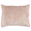 Beata Modern Classic Pink Velvet Sham - Standard