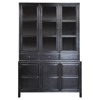 Caelor Updated Traditional Hand Rubbed Black Hutch