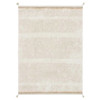 Bloom Modern Natural Cotton Washable Patterned Shag Rug - 5'7"x7'10"