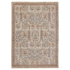 Armani Global Bazaar Slate Grey Floral Patterned Rug - 4'x6'