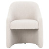 Tara Modern Classic Beige Performance Boucle Dining Arm Chair