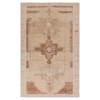 Phoebe Global Bazaar Medallion Tan Pink Patterned Rug - 4'x6'