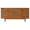 Yulla Modern Classic Natural Solid Teak Wood Outdoor Sideboard