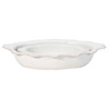 Juliska Berry & Thread French Country Whitewash Ceramic Oval Bakeware - Set of 2