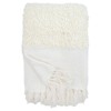 Murphy Modern Classic Cream Oversized Throw Blanket