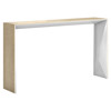 Henderson Modern Classic Paraiso Brown Wood Rectangular Console Table