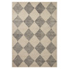 Chris Loves Julia x Loloi Francis Beige Wool Diamond Patterned Rug - 5'x7'6"