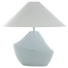 Ares Modern Classic Blue Resin Bedside Table Lamp