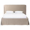 Wyndham Broadway Dune Linen Bed - Queen