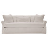 Jonathan French Country Fog Slipcovered Sofa - 85"