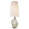Visual Comfort Halcyon Modern Classic Alabaster Cordless Accent Table Lamp