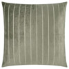 Sloane Modern Sage Pinstripe Decorative Throw Pillow - 20x20