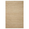Jorren Coastal Natural Diamond Patterned Jute Rug -4'x6'