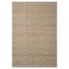 Wrenlow Coastal Light Grey Striped Jute Rug - 2'3"x3'9"