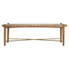 Pacifica Coastal Natural Teak Oval Outdoor Coffee Table