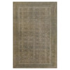 Galvin Updated Traditional Green Oriental Patterned Rug - 5'x7'6"