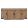 Neriah Rustic Lodge Brown Reclaimed Wood Media Cabinet - 71"