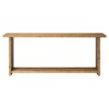 Zeno Distressed Blonde Oak Console Table