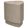 Palecek Holland Coastal Beach Natural Resin Outdoor Side Table