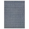 Lydia Coastal Beach Blue Silk Solid Rug - 9'x12'