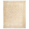 Dorothea Updated Traditional Beige Wool Patterned Hand Knotted Rug - 6'x9'