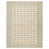 Alora Updated Traditional Green Paisley Patterned Rug - 5'3"x7'