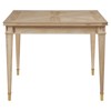 Century Maison French Country Blonde Cerused Oak Game Table