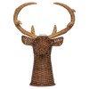 Juliska Devon Willow Traditional Brown Rattan Stag Vase - 22"