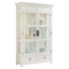 Sanctuary Coastal Beach White Wood Display Cabinet