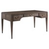 Bennett Updated Traditional Brown Wood Writing Desk