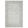 Chris Loves Julia x Loloi Briggs Grey Wool Solid Grid Rug - 9'3"x13'