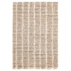 Ayla Modern Classic Brown Wool Textured Solid Rug - 7'9"x9'9"