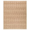 Harlene Coastal Beach Brown Wool Textured Solid Rug - 2'x3'