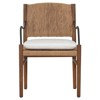 Andover Alessi Linen Outdoor Dining Chair