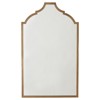Lynise French Country Antique Gold Iron Wall Mirror