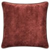 Amelie Smoked Paprika Velvet Throw Pillow - 23x23