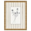 Islaine French Country Black Floral Antique Gold Frame Illustration 3 - 24x19