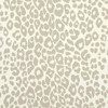 Schumacher Iconic Modern Linen Leopard Wallpaper