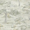 Linden Traditional Light Grey Woodland Mural Wallpaper