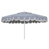 Camille French Country Canvas Haze Sunbrella Umbrella