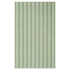 Maiya Coastal Beach Light Green Striped Performance Indoor Outdoor Rug - 5'x8'