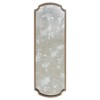 Elise Updated Traditional Natural Arch Antiqued Wall Mirror